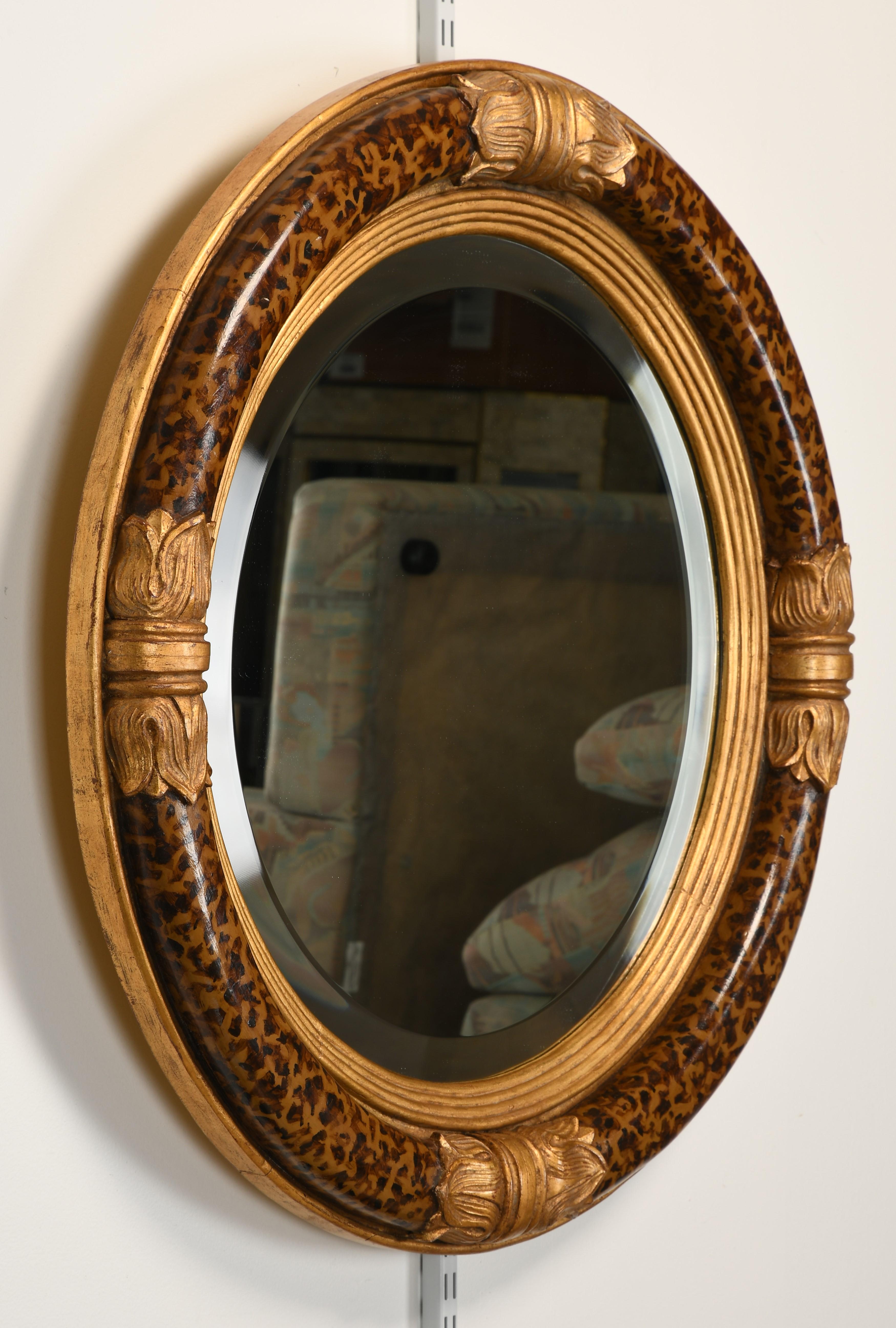 Decorative Empire Style Mirror, Late 20th Century 3
