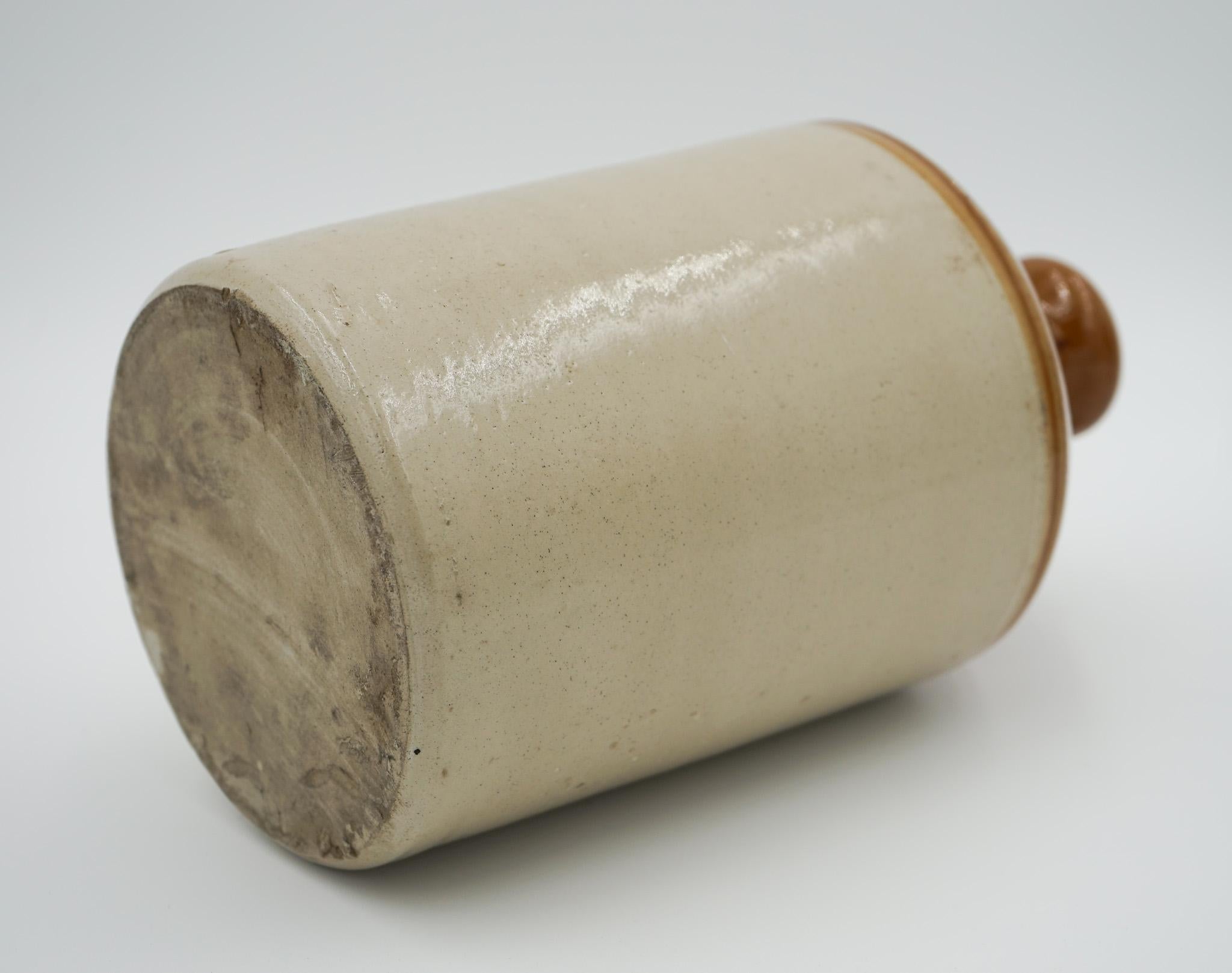 VASE DE JUG FLOWER ENGLISH ANTiQUE STONEWARE DECORATIVE en vente 4