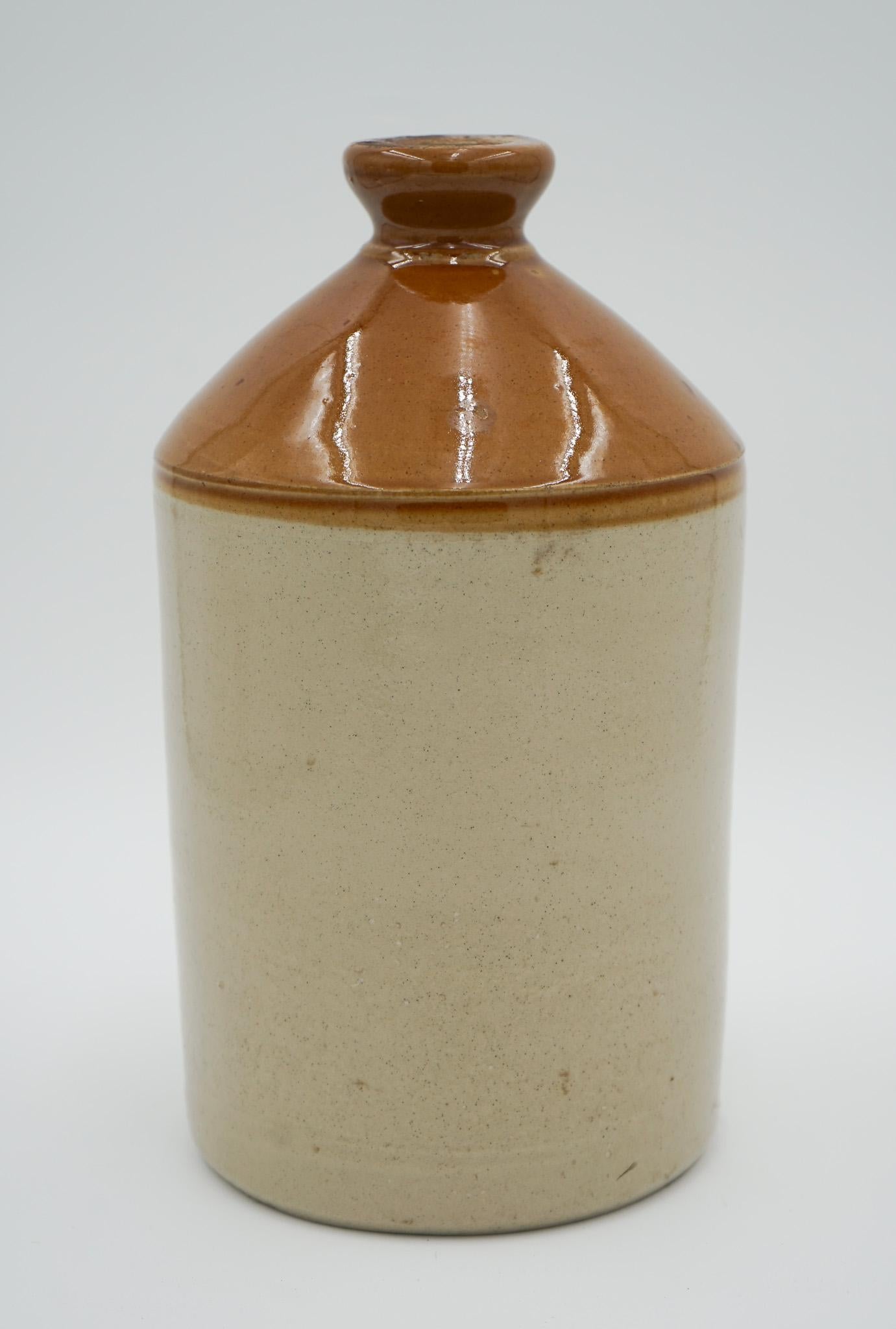 Britannique VASE DE JUG FLOWER ENGLISH ANTiQUE STONEWARE DECORATIVE en vente