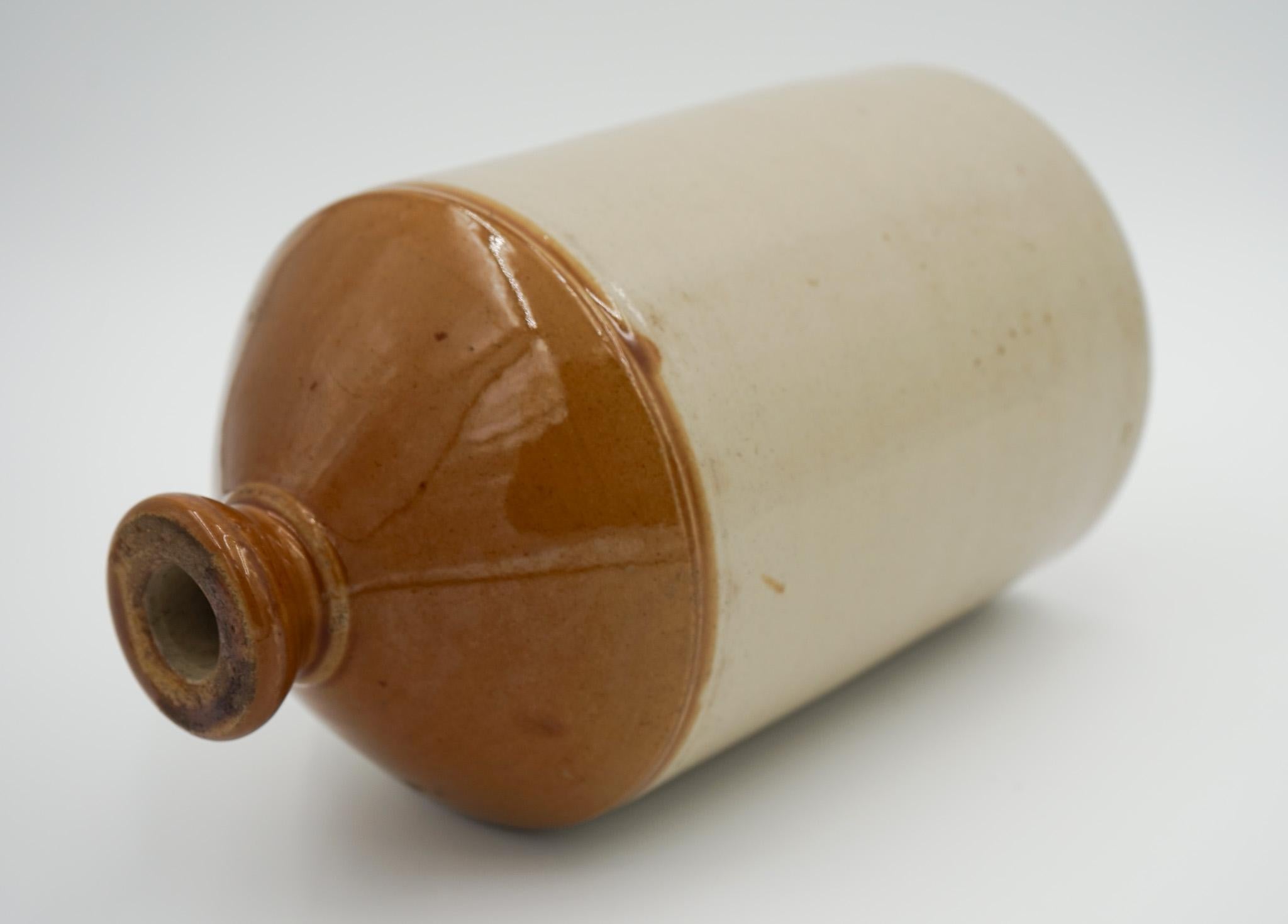 VASE DE JUG FLOWER ENGLISH ANTiQUE STONEWARE DECORATIVE en vente 2