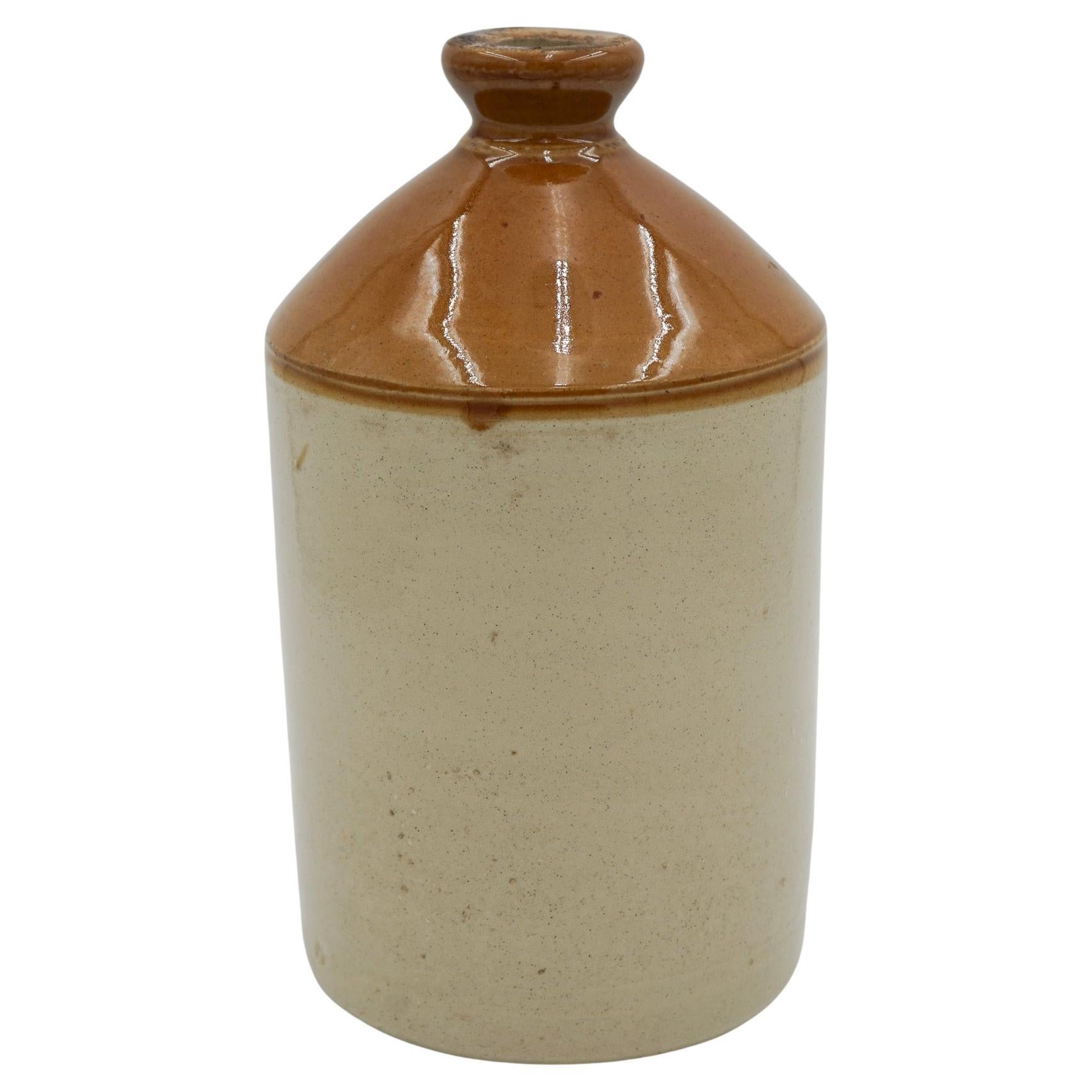 VASE DE JUG FLOWER ENGLISH ANTiQUE STONEWARE DECORATIVE en vente