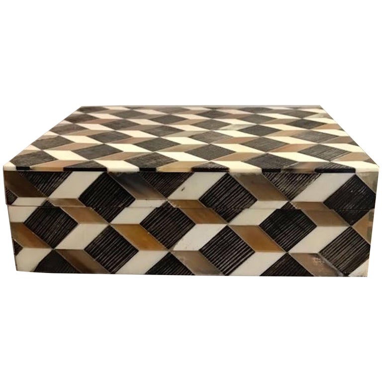 Decorative Etched Box, India, Contemporary at 1stDibs