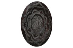 Decorative Etched Copper Persian Charger Plate