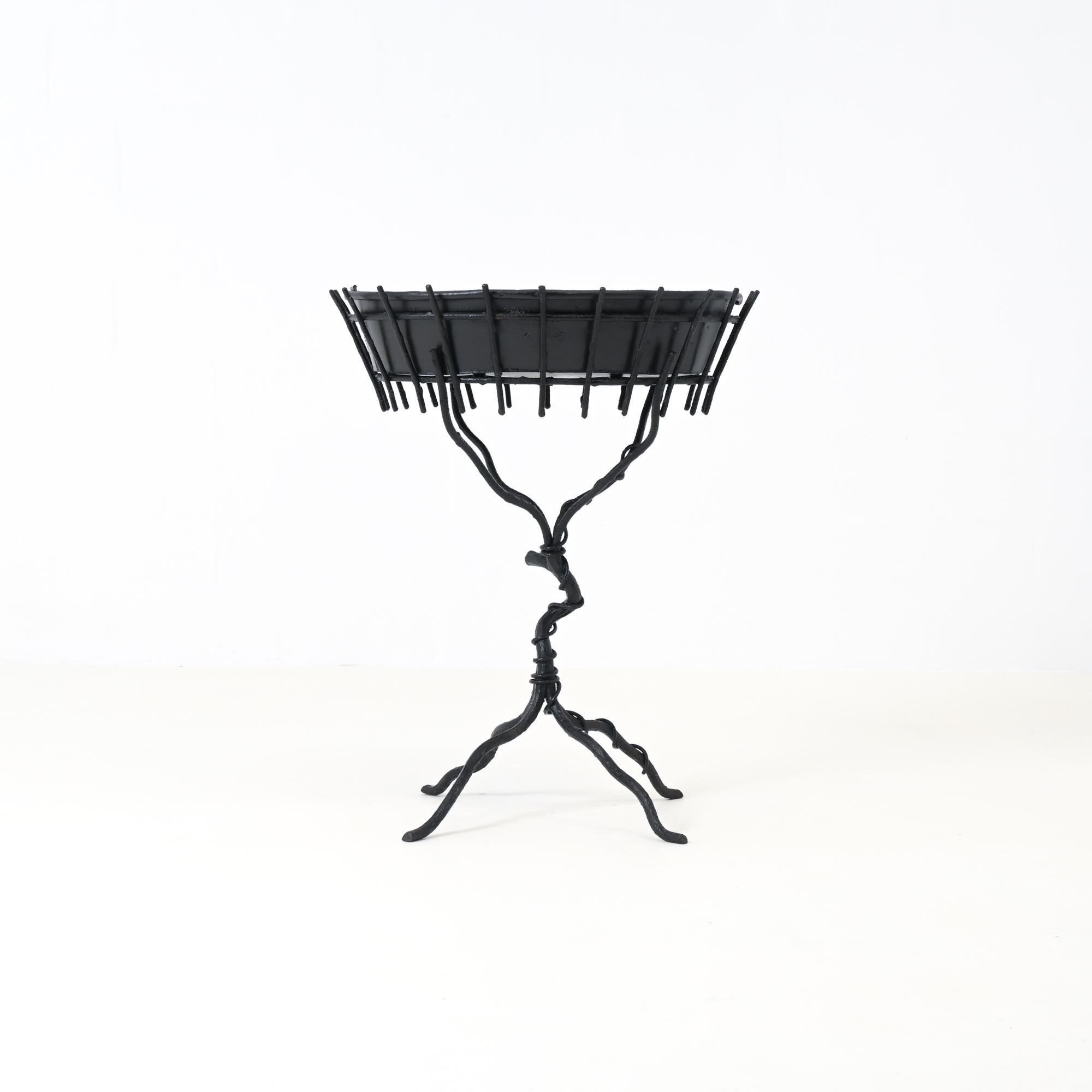 Metà XX secolo Jardinière decorativa in finto bois di Jean-Michel Frank in vendita
