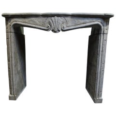 Decorative Fireplace in the Style of Louis XV