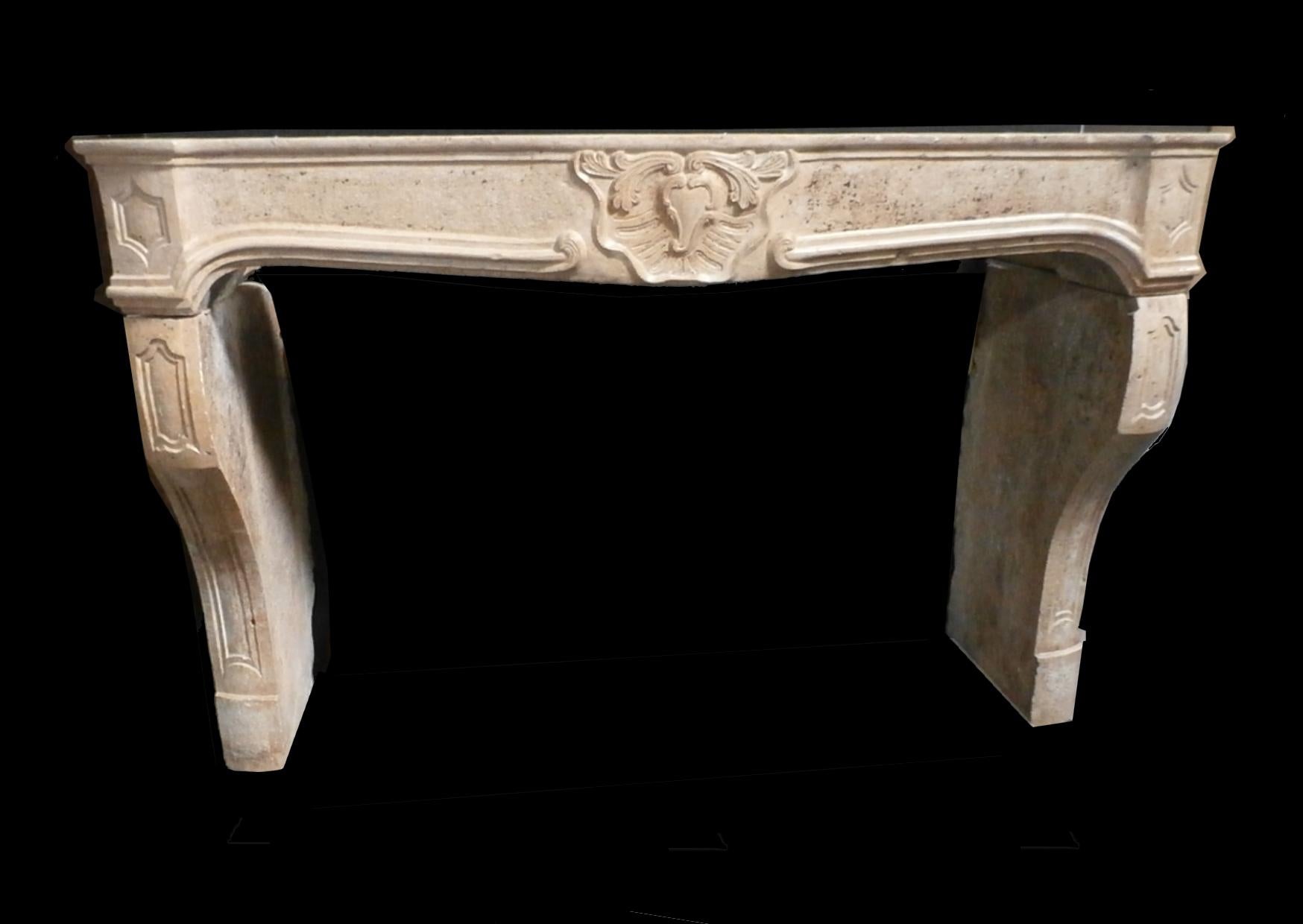 Captivating fireplace mantel with ornamental carving of exceptional quality. With its beautiful curved legs this fireplace mantel is the perfect piece to complement your classy, sophisticated interior.

The most captivating beauty of this fireplace