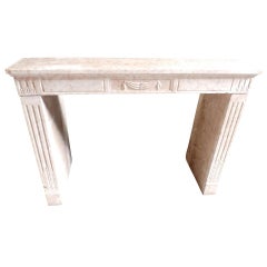 Decorative Fireplace Mantel in the Style of Louis XVI