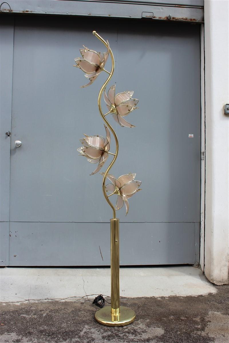 lampadaire fleur de lotus