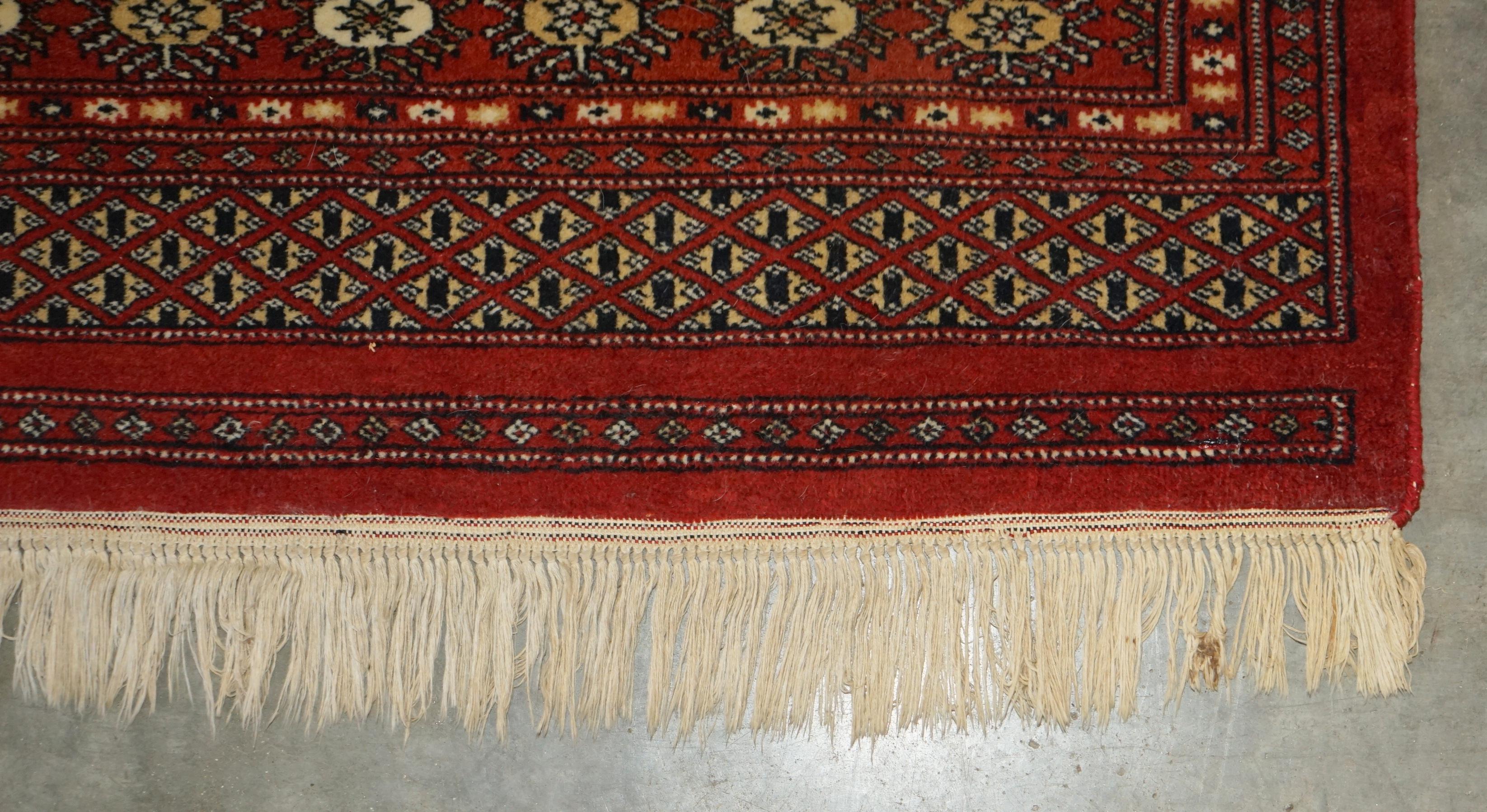 Dekorativer geblümter Teppich in Medium-Größe 96,5cm x 188cm, handgeknüpft im Angebot 7
