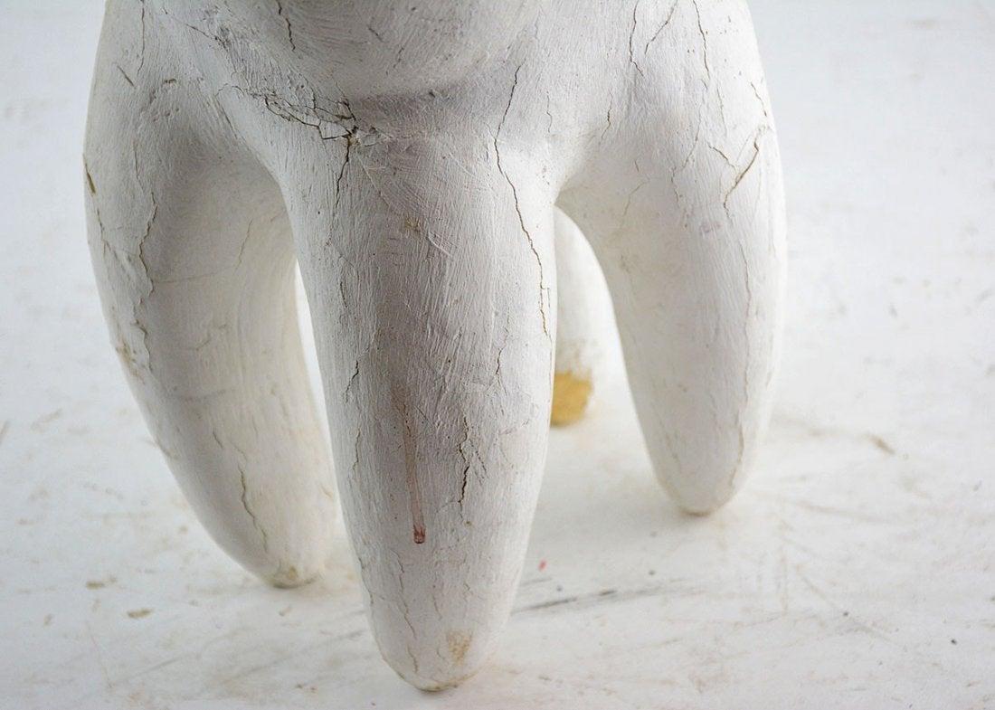Mid-Century Modern Decorative Foam Tooth Sculpture For Sale