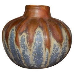 Decorative French art nouveau vase