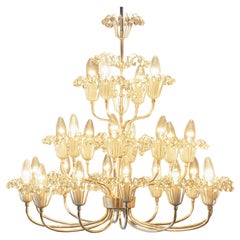 Decorative French Floral Chandelier