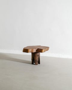 Decorative French Mid Century Wooden Free Form Side Coffee Table, 1950s