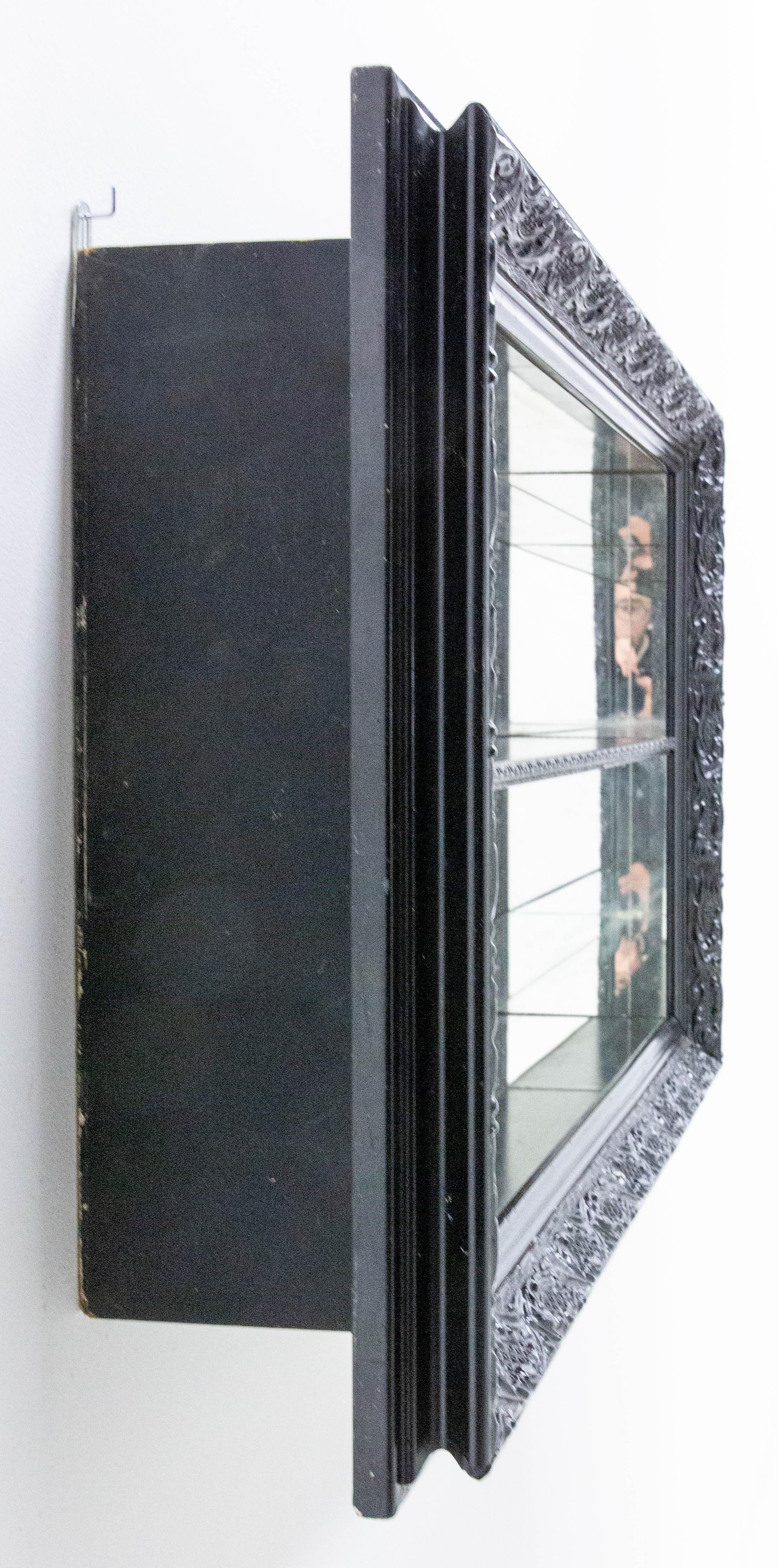 Dekorative französische verspiegelte Regale im Louis-XV-Stil, Mid-Century im Zustand „Gut“ im Angebot in Labrit, Landes