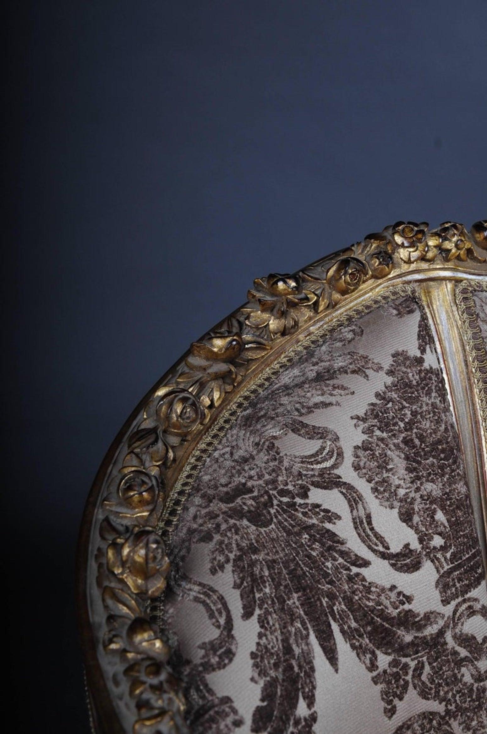 Divano decorativo francese, canapè in Louis Seize in vendita 3