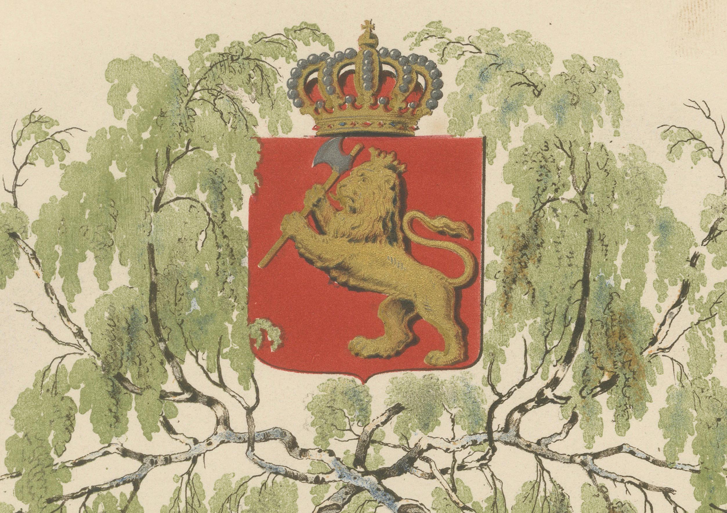 Decorative Frontispiece – Norwegian Regional Dress by Chr. Tønsberg For Sale 3