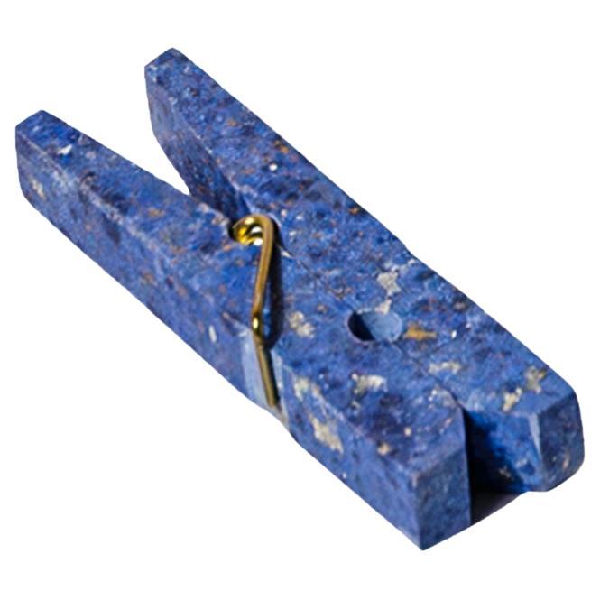 Clip de laurier décoratif bleu dumortierite