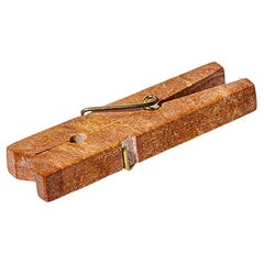 Clip decorativa per il bucato in pietra preziosa JASPER ORANGE
