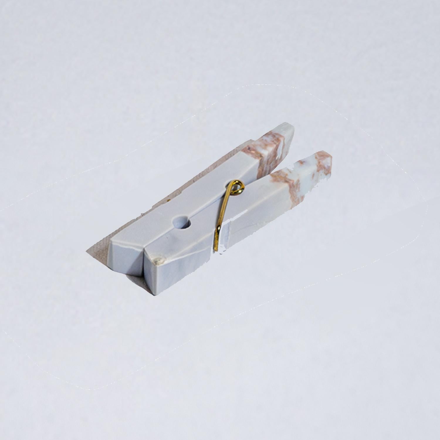 Clip decorativa per lavanderia con pietre preziose MIXED in vendita 1