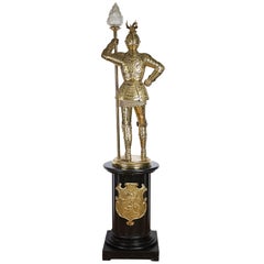 Decorative Gilded Bronze Lamp