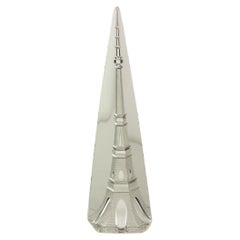 Decorative Glass "Eiffel Tower", Czechoslovakia, 1980's