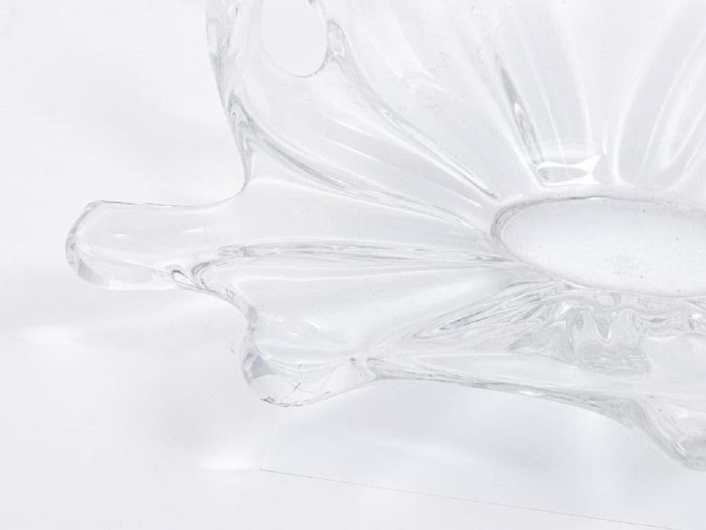 Early 20th Century Decorative Glass Leaf Dish, circa 1900