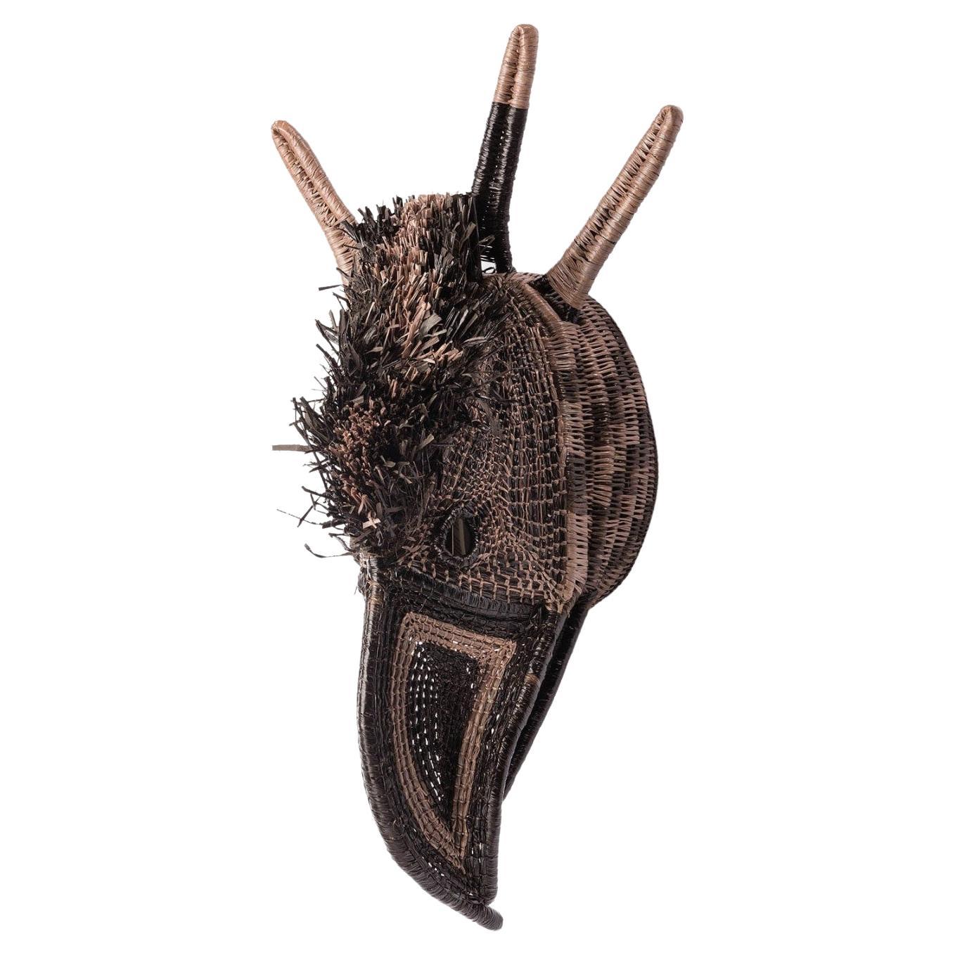 Dekorative handgewebte Maske aus Panama, Mascara von Ethic&Tropic im Angebot