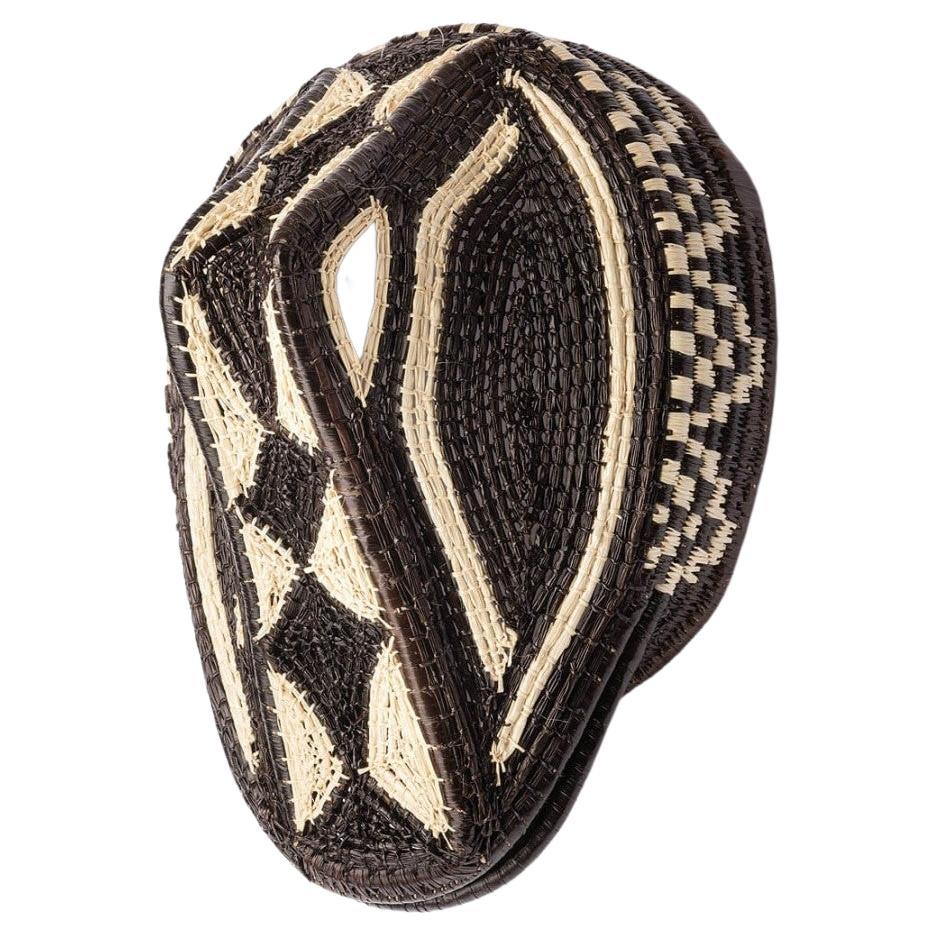 Decorative hand-woven mask from Panama, Mascara by Ethic&Tropic For Sale
