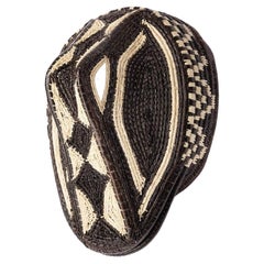 Vintage Decorative hand-woven mask from Panama, Mascara by Ethic&Tropic