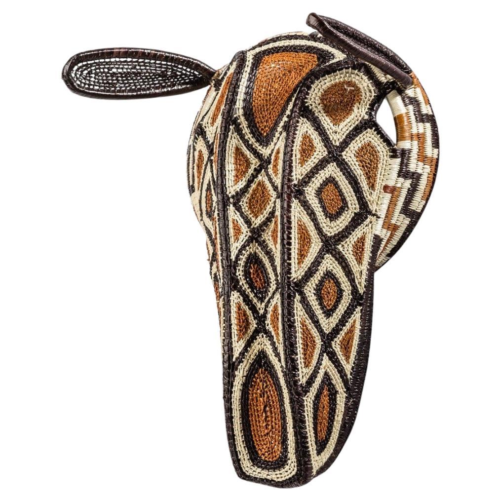 Decorative Hand-Woven Mask from Panama, Nemboro by Ethic&Tropic