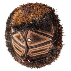 Dekorative handgewebte Maske aus Panama, Nemboro Mono von Ethic&Tropic