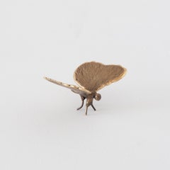 Decorative Handcast Bronze Butterfly Small Paperweight