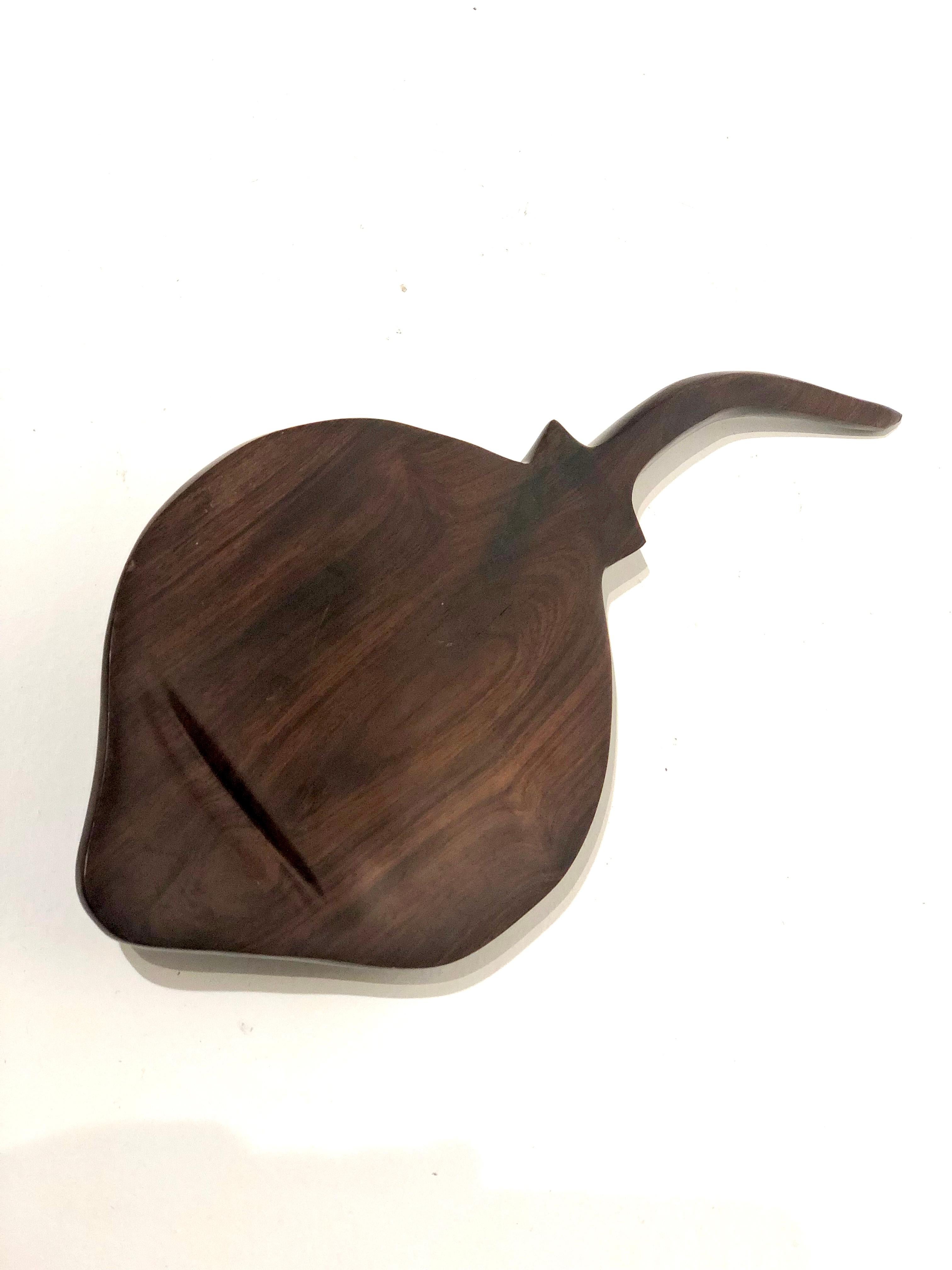 American Decorative Handcrafted Solid Rosewood Manta Ray Sculpture