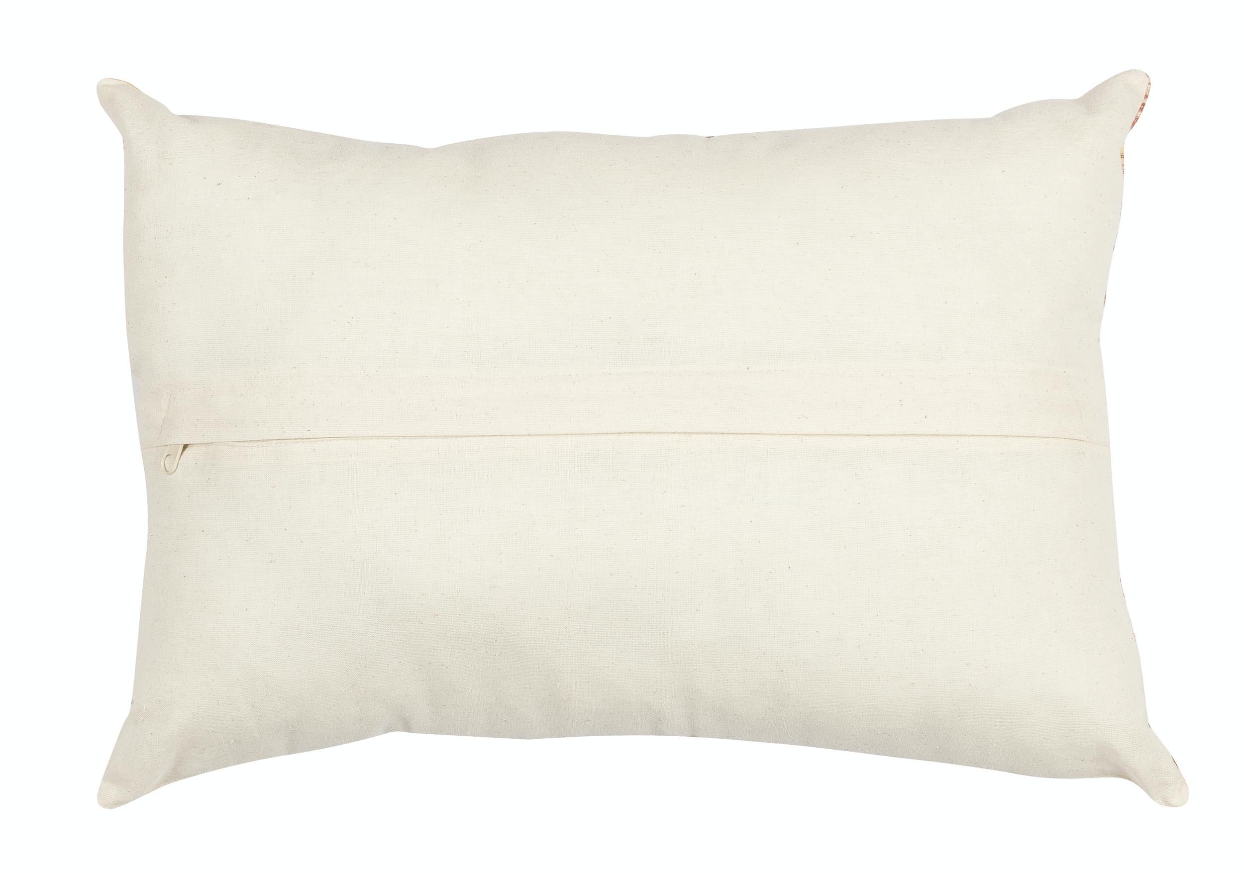 Bohemian Decorative Home Decor Lace Pillow, Vintage Ikat Handcraft Cotton Cushion Cover For Sale