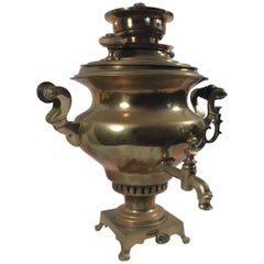 Dekorativer kaiserlich-russischer Samovar, spätes 19. Jahrhundert