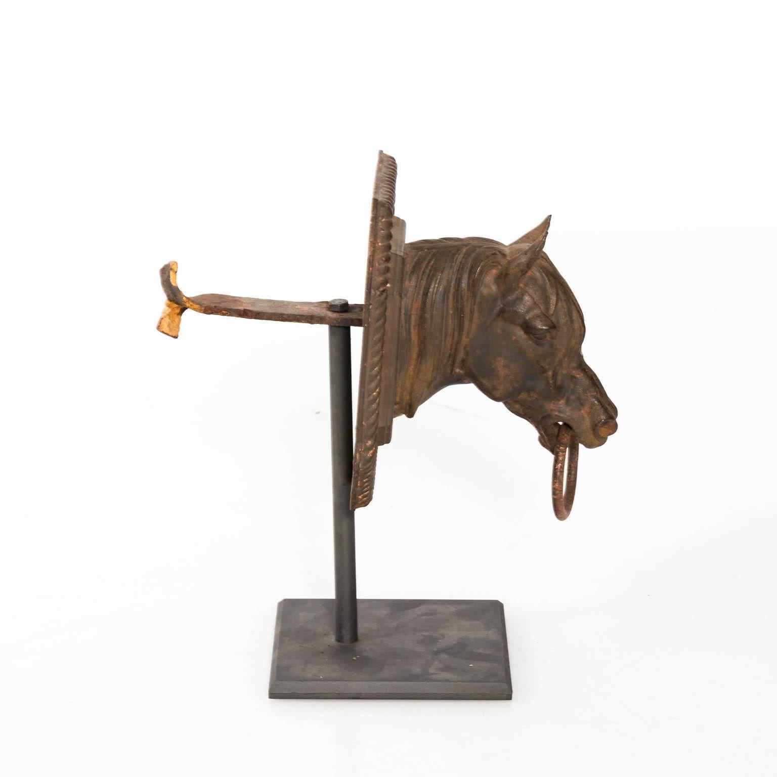 Decorative Iron Horse Head 1