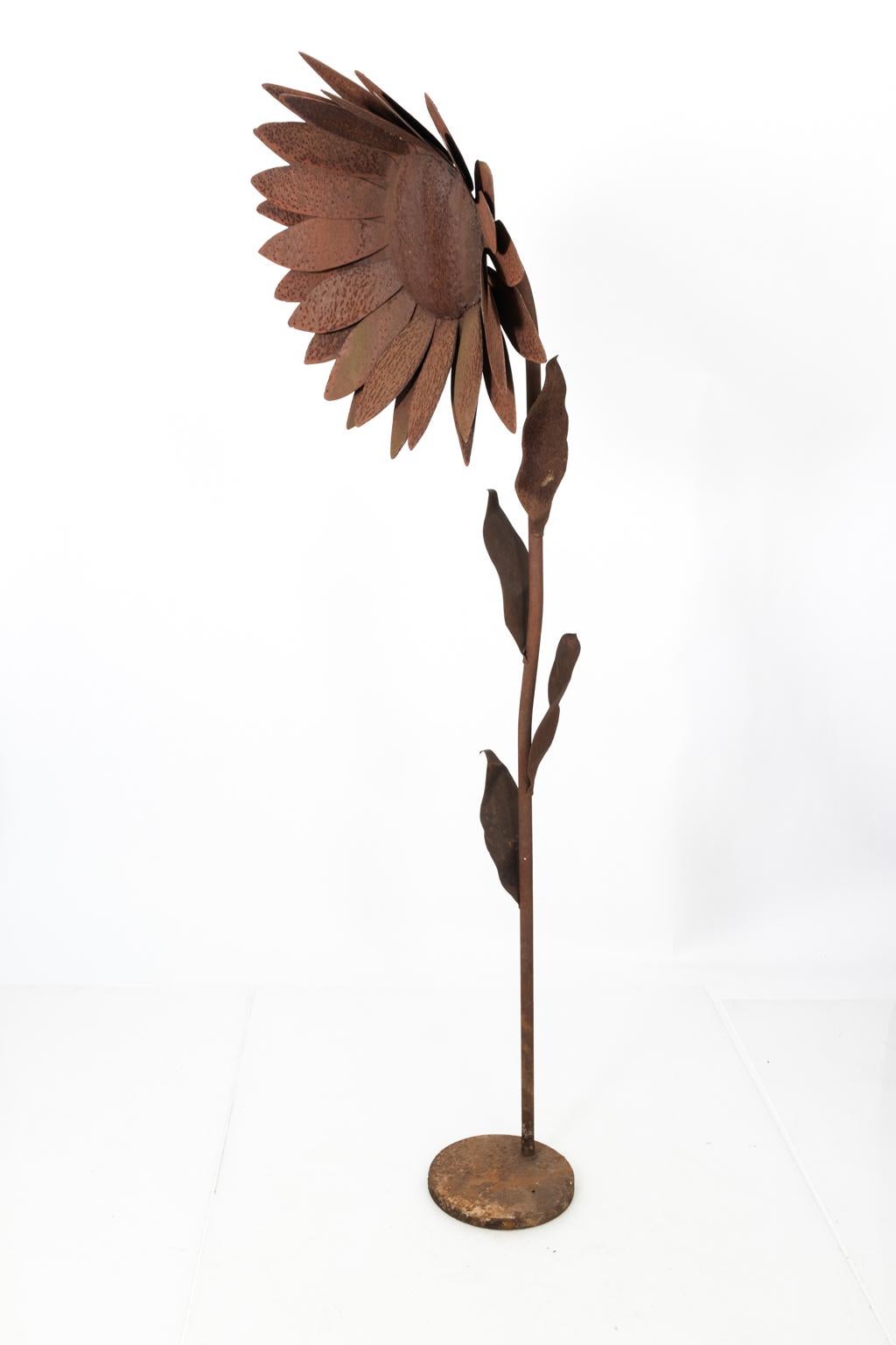 20th Century Decorative Iron Sunflower