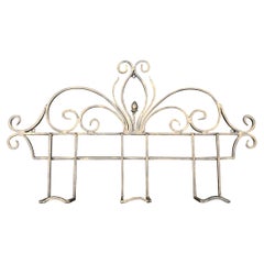Porte-manteaux muraux décoratifs en fer