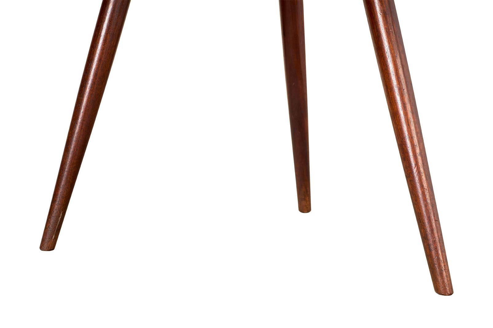 Decorative ISO Phillip Lloyd Powell Stool In Good Condition For Sale In Dallas, TX