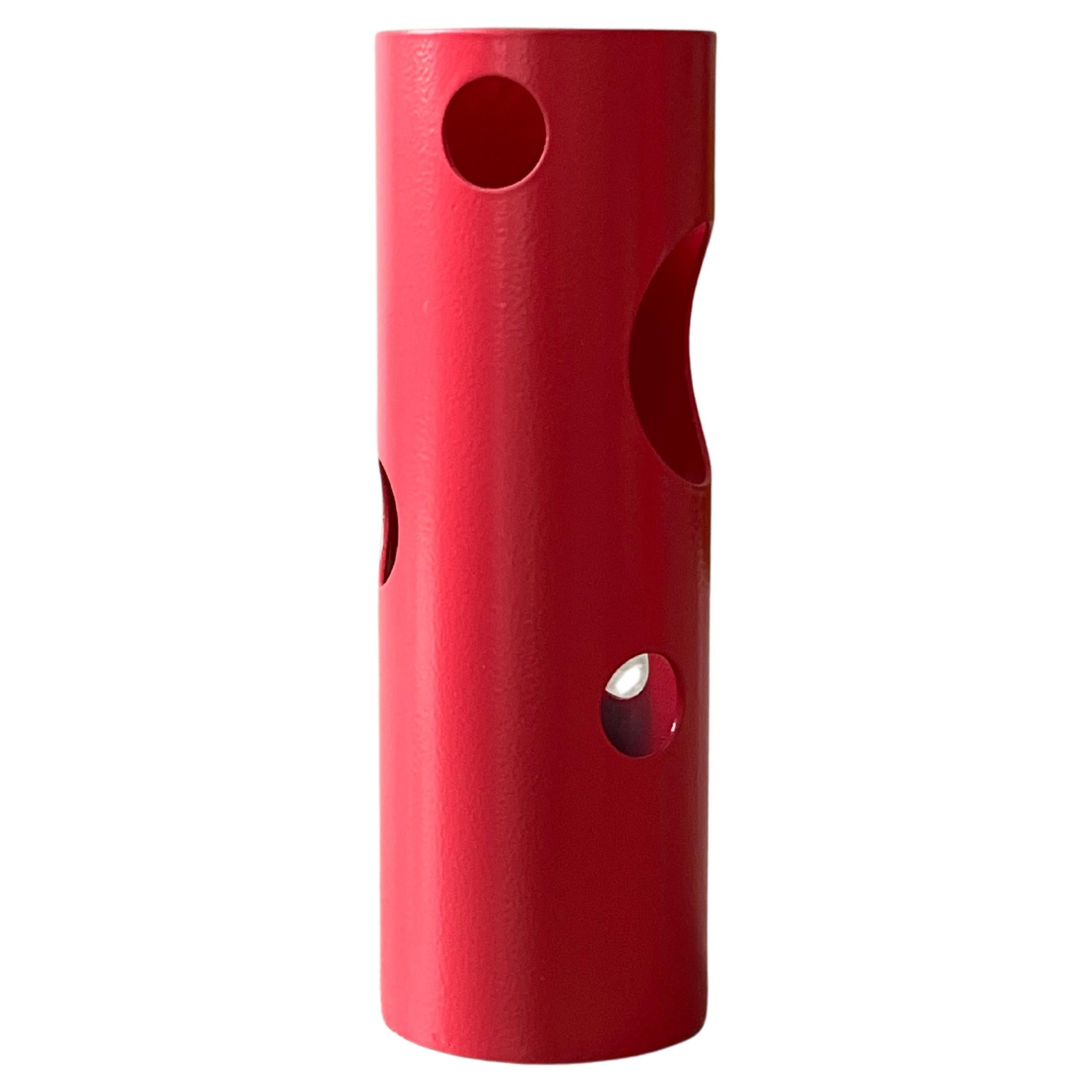 Decorative Italian Vase, Bright Pink, Spinzi Silös Collection