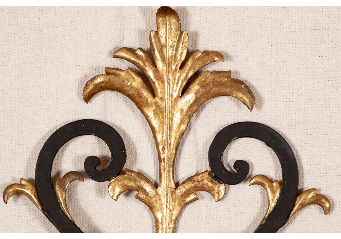 Decorative Italianate Iron Framed Pier Mirror 3