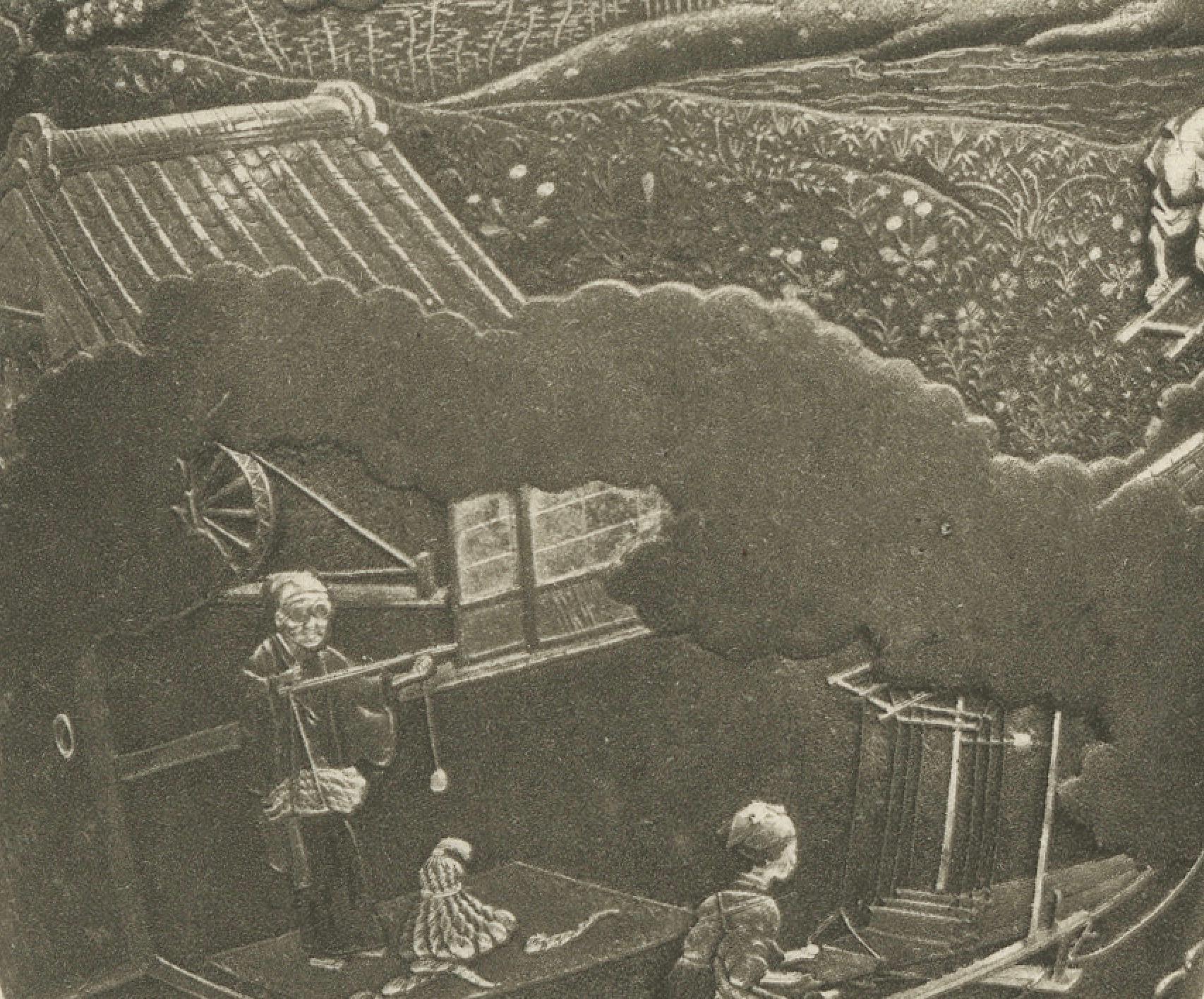 Dekorative Landschaftsvasen - Heliograph aus Audsley's Japanese Art, 1884 (Spätes 19. Jahrhundert) im Angebot