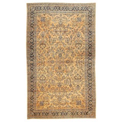 Decorative Large Size Antique Persian Kerman Rug. Size: 11 ft 7 in x 19 ft 9 in 