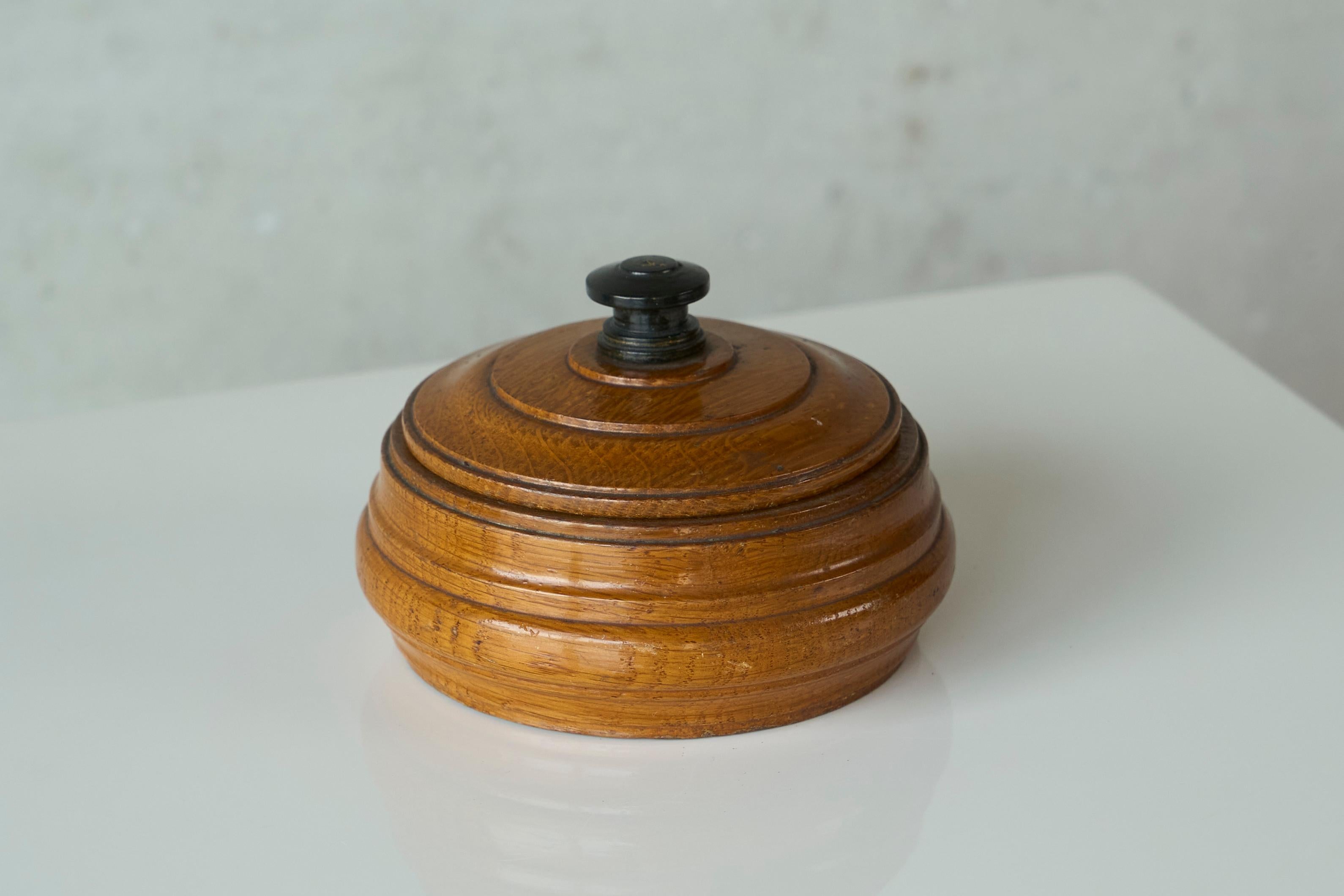 Decorative Lidded Box in Wood, Europe, 1930s.

This is a nice and elegant little lidded box in turned wood, made in the early 20th century. Very decorative, a great piece for on a coffee table, desk or cabinet. 

About ORNAMENTUM

ORNAMENTUM - where
