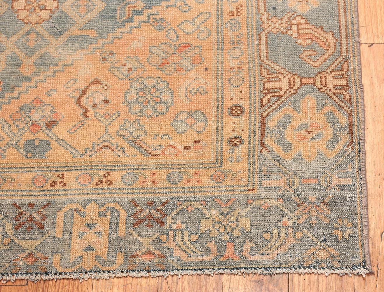 Antique Persian Malayer Rug. Size: 6 ft 8 in x 18 ft 7 in In Good Condition For Sale In New York, NY