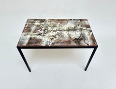 Decorative Low Table, Jo Amado, France 1962