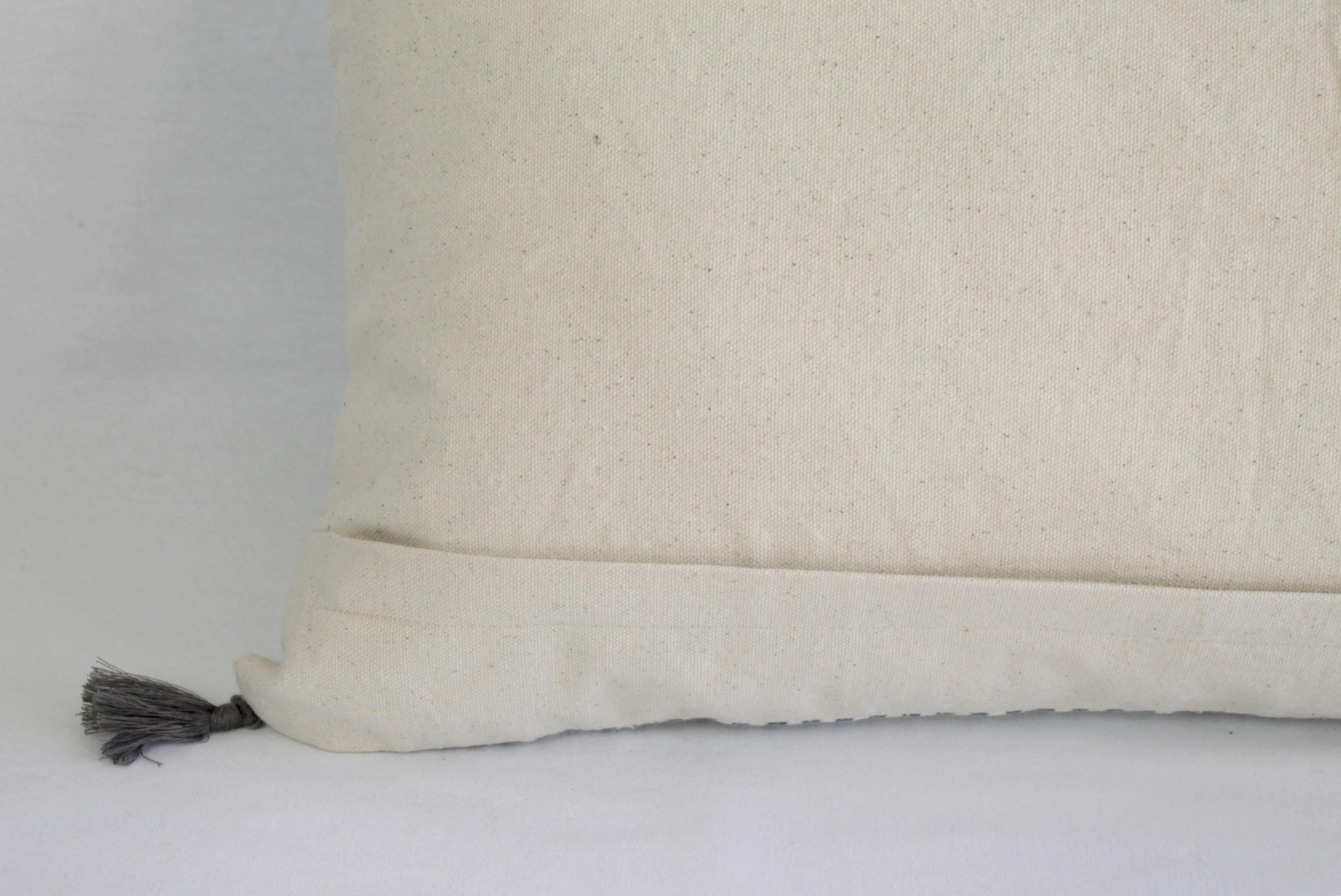 Decorative Lumbar Pillow with Fringe 6