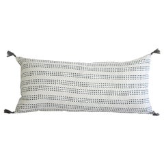 Decorative Lumbar Pillow with Fringe