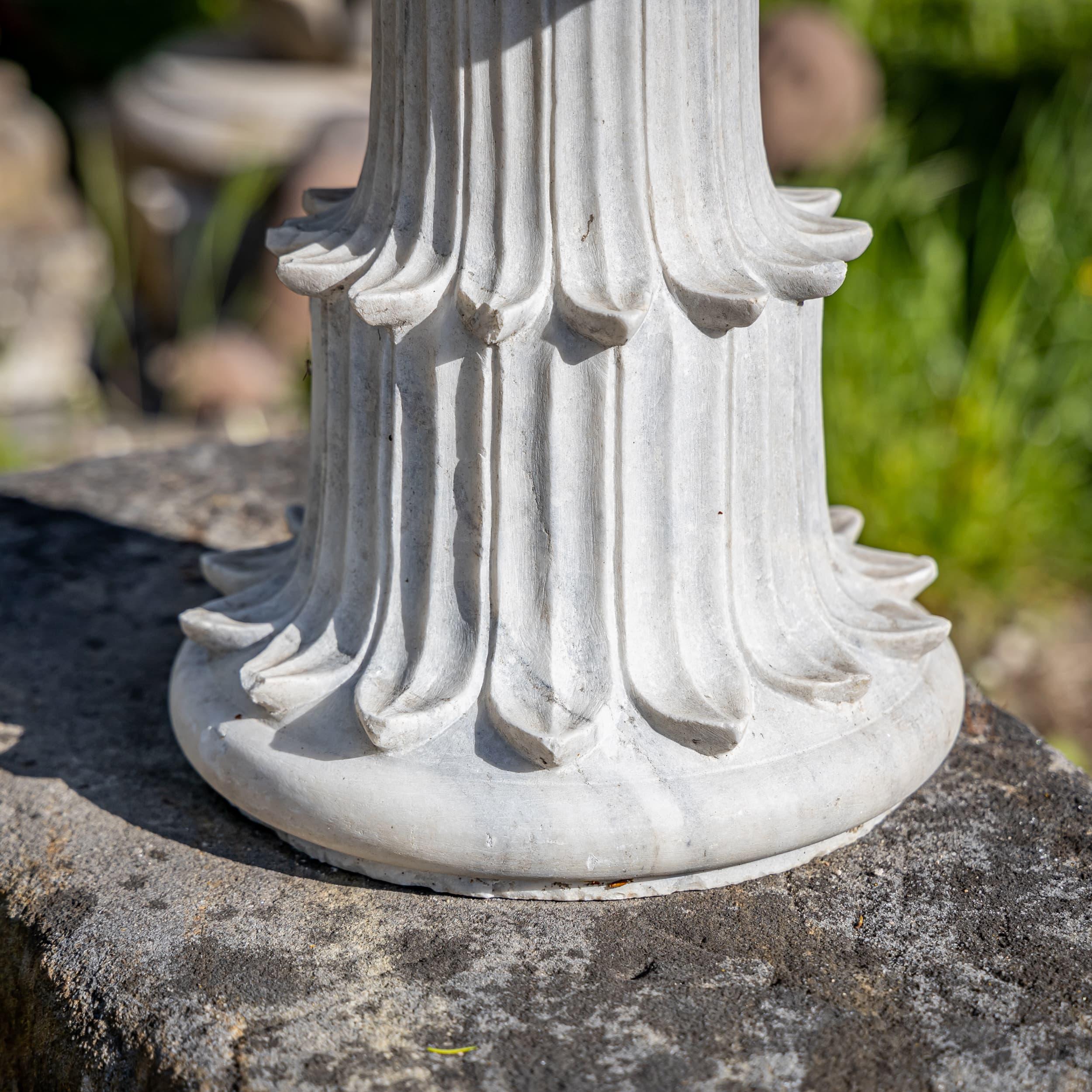20th Century Decorative Marble Bowl as Fountain For Sale