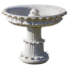 Decorative Marble Bowl as Fountain